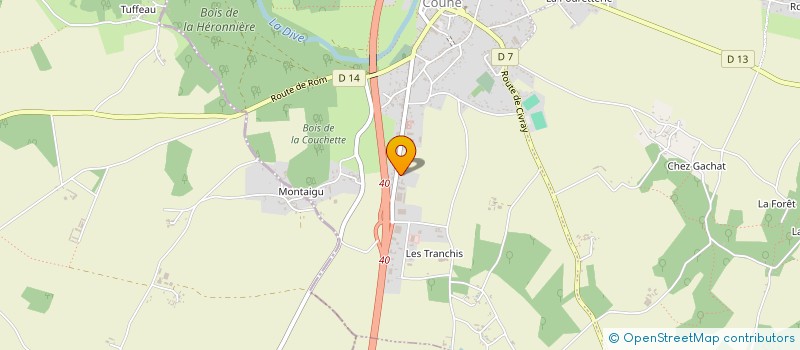 localisation de l'entreprise ETABLISSEMENTS BOSSEBOEUF à VALENCE-EN-POITOU
