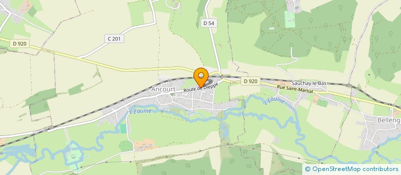 localisation de l'entreprise ETABLISSEMENTS BOUCOURT  ANCOURT