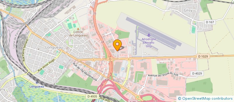 localisation de l'entreprise ETABLISSEMENTS BOULOGNE à LONGUEAU