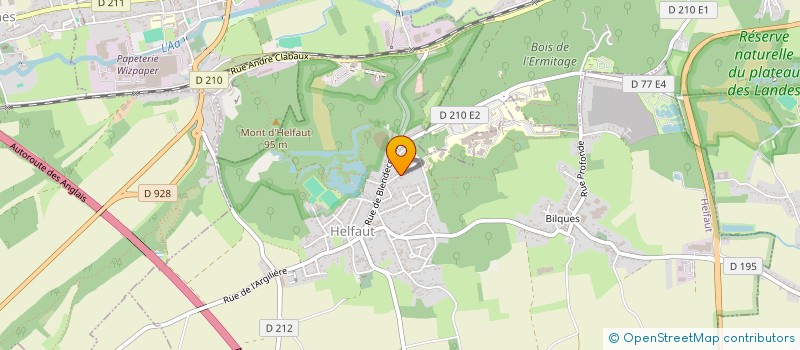 localisation de l'entreprise ETABLISSEMENTS BOUQUILLION  HELFAUT
