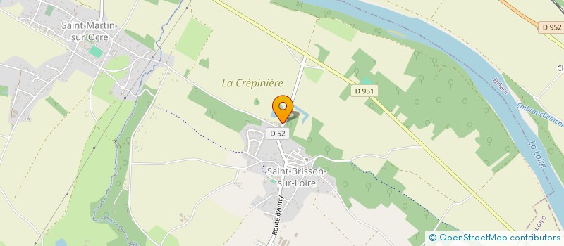 localisation de l'entreprise ETABLISSEMENTS BOURGOIN à SAINT-BRISSON-SUR-LOIRE