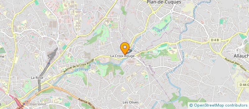 localisation de l'entreprise ETABLISSEMENTS BOURRILLY  MARSEILLE