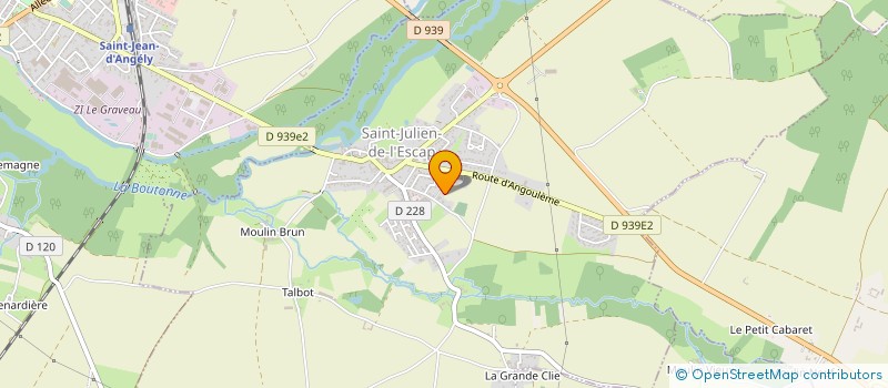 localisation de l'entreprise ETABLISSEMENTS BOUSSIQUET à SAINT-JULIEN-DE-L'ESCAP