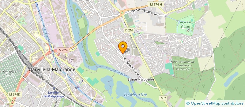 localisation de l'entreprise ETABLISSEMENTS BOUYER  TOMBLAINE