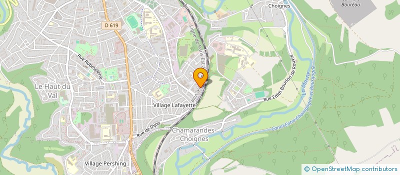localisation de l'entreprise ETABLISSEMENTS BRANDOLINI à CHAUMONT