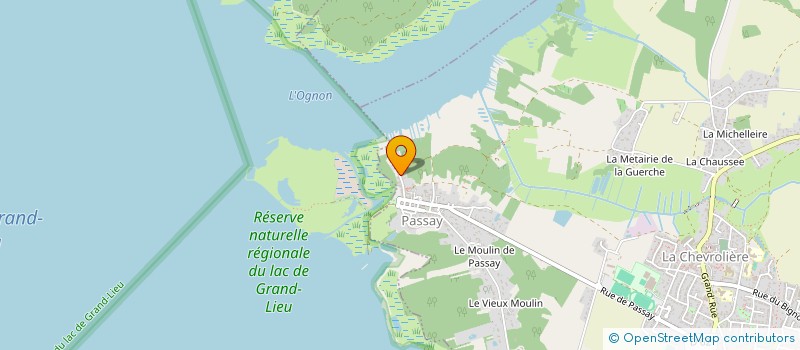 localisation de l'entreprise ETABLISSEMENTS BRISSON-PAPIN à LA CHEVROLIERE