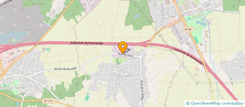 localisation de l'entreprise ETABLISSEMENTS BROYEZ à BOUAFLE