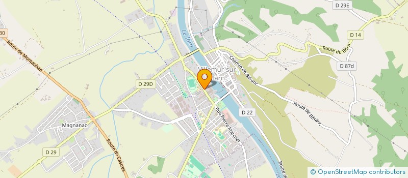 localisation de l'entreprise ETABLISSEMENTS BRUSSON JEUNE à VILLEMUR-SUR-TARN