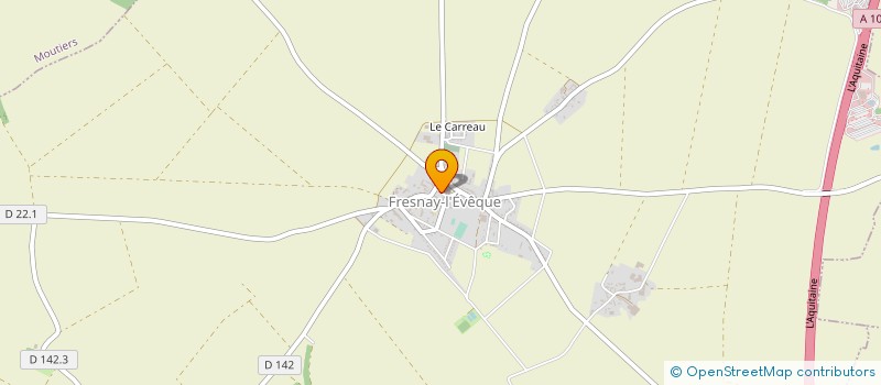 localisation de l'entreprise ETABLISSEMENTS BUFFETRILLE SARL à FRESNAY-L'EVEQUE