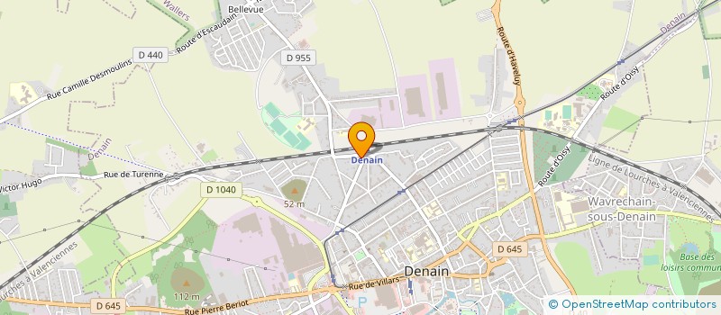 localisation de l'entreprise ETABLISSEMENTS BUIRETTE à DENAIN