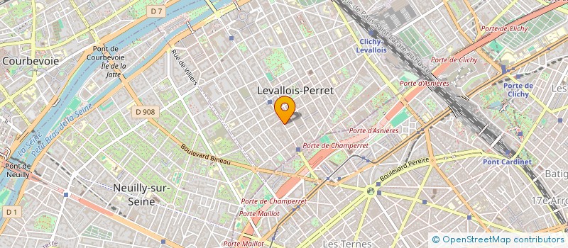 localisation de l'entreprise ETABLISSEMENTS C.A.R. à LEVALLOIS-PERRET