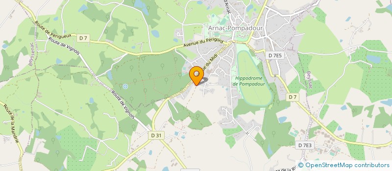 localisation de l'entreprise ETABLISSEMENTS C. PEYCHIERAS à SAINT-MAURICE-LES-BROUSSES