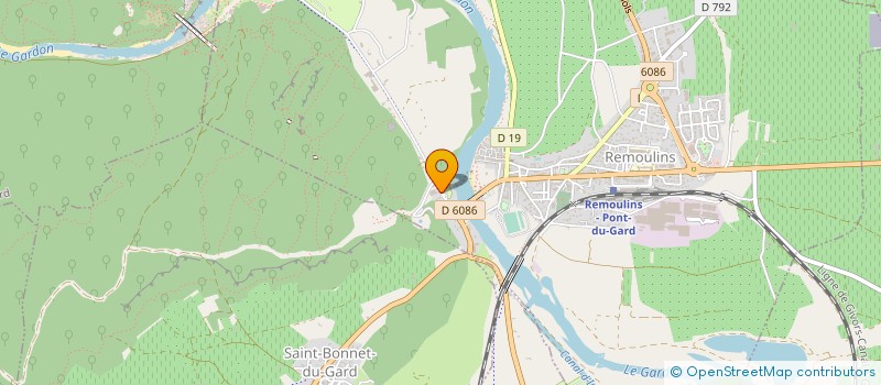 localisation de l'entreprise ETABLISSEMENTS CALLET FRERES à REMOULINS