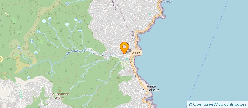 localisation de l'entreprise ETABLISSEMENTS CAMOUS-VAR à ROQUEBRUNE-SUR-ARGENS