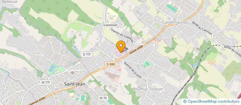 localisation de l'entreprise ETABLISSEMENTS CANILLAS à ROUFFIAC-TOLOSAN