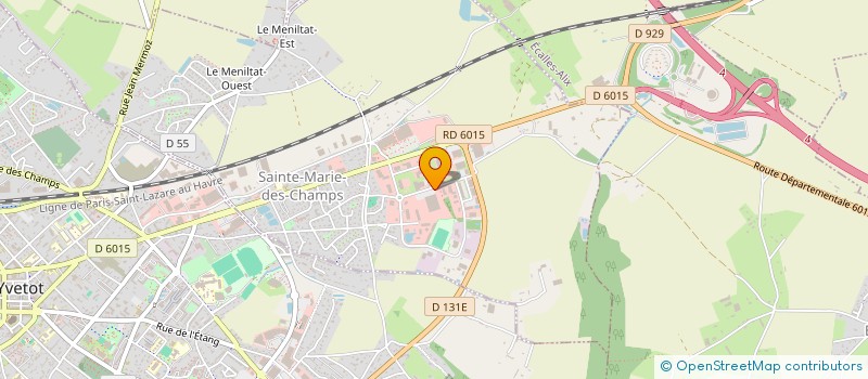 localisation de l'entreprise ETABLISSEMENTS CANTRELLE à SAINTE-MARIE-DES-CHAMPS