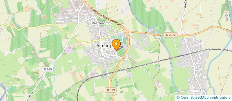 localisation de l'entreprise ETABLISSEMENTS CARBONNIER à AIMARGUES