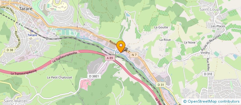 localisation de l'entreprise ETABLISSEMENTS CARRASCO à VINDRY-SUR-TURDINE