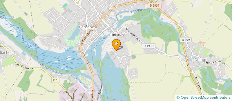 localisation de l'entreprise ETABLISSEMENTS CARRE JOURDAIN  DOINGT