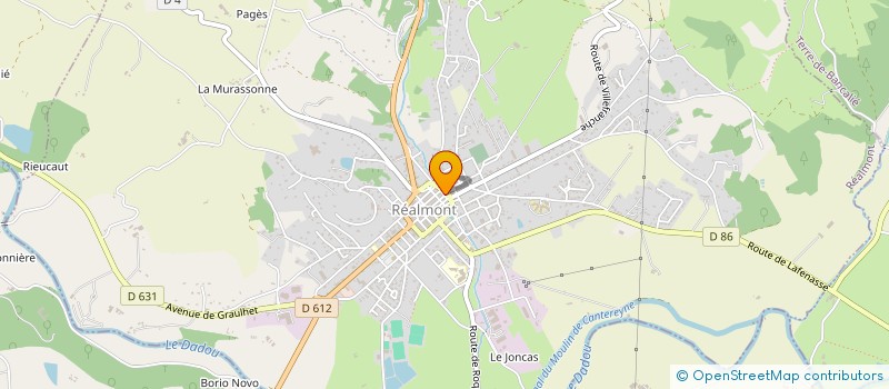 localisation de l'entreprise ETABLISSEMENTS CATHALAU à PUYGOUZON