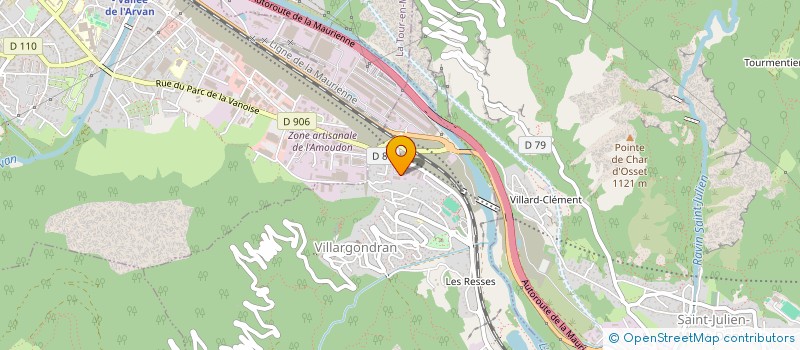localisation de l'entreprise ETABLISSEMENTS CAZORLA ET FILS à VILLARGONDRAN