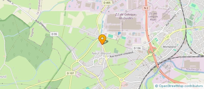 localisation de l'entreprise ETABLISSEMENTS CERRI à NEUF-MESNIL