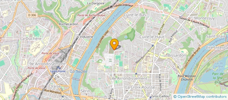 localisation de l'entreprise ETABLISSEMENTS CHABOUD ET COMPAGNIE à LYON