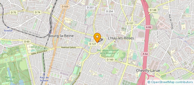 localisation de l'entreprise ETABLISSEMENTS CHADOIN à L'HAY-LES-ROSES