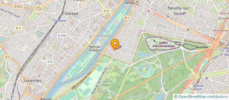 localisation de l'entreprise ETABLISSEMENTS CHAMPION ET COMPAGNIE à NEUILLY-SUR-SEINE