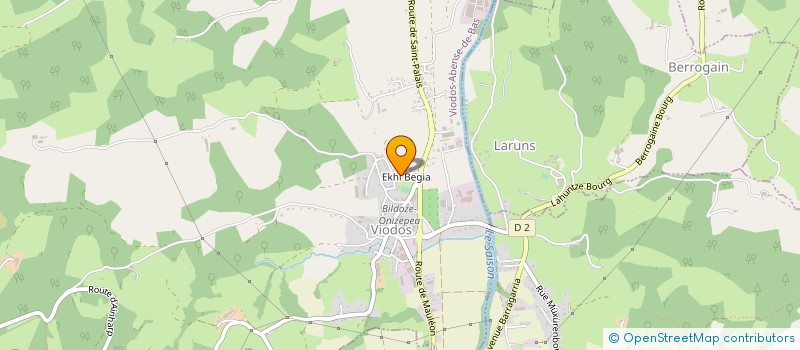 localisation de l'entreprise ETABLISSEMENTS CHAPAR  VIODOS-ABENSE-DE-BAS