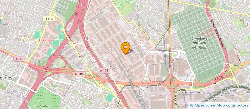 localisation de l'entreprise ETABLISSEMENTS CHARRADE SA à RUNGIS