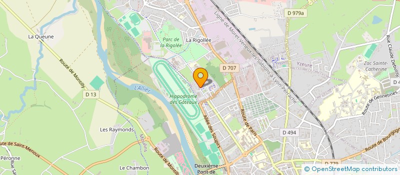 localisation de l'entreprise ETABLISSEMENTS CHASSIN  AVERMES