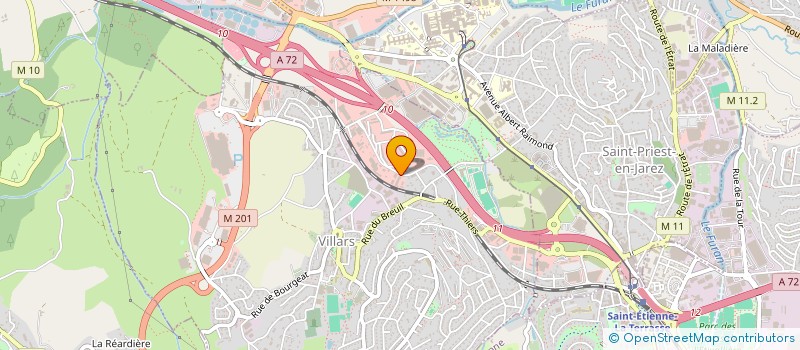 localisation de l'entreprise ETABLISSEMENTS CIPRIANI  VILLARS