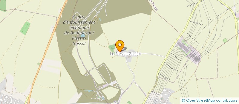 localisation de l'entreprise ETABLISSEMENTS CIPRIANI ET FILS SA  BOUQUEVAL