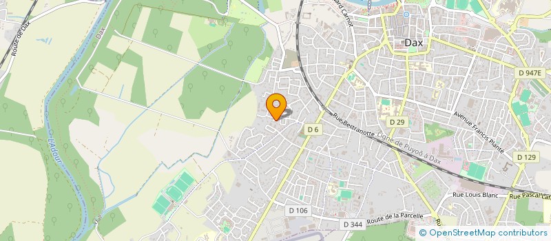 localisation de l'entreprise ETABLISSEMENTS CIUTAD ET SES FILS à DAX