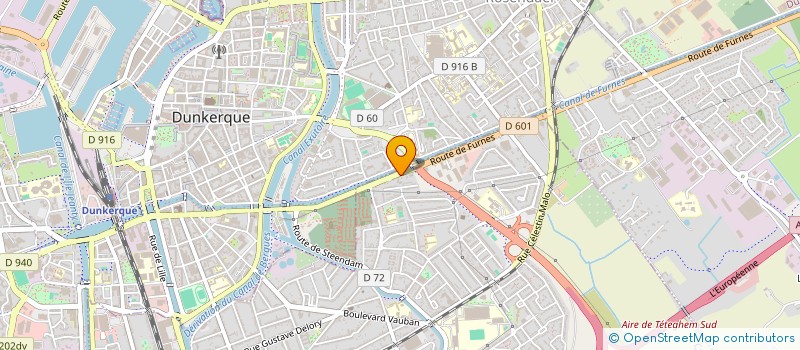 localisation de l'entreprise ETABLISSEMENTS CLAUDE LE BOEUF à COUDEKERQUE-BRANCHE