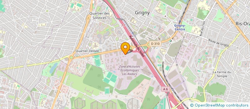 localisation de l'entreprise ETABLISSEMENTS CLAUDE LEBOUCQ à GRIGNY