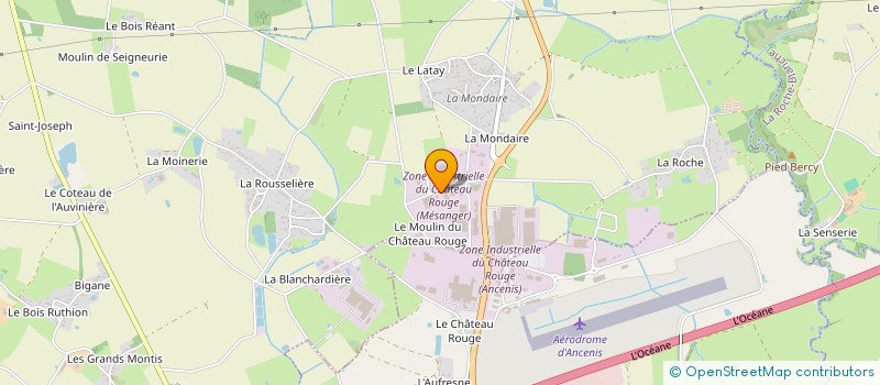 localisation de l'entreprise ETABLISSEMENTS CLAUDE SAS à MESANGER