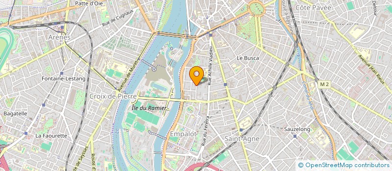 localisation de l'entreprise ETABLISSEMENTS CLEMENT AUTOMOBILES à TOULOUSE