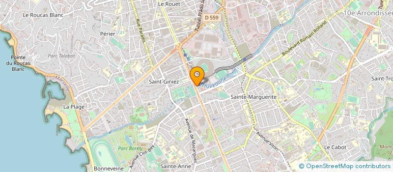 localisation de l'entreprise ETABLISSEMENTS CODIR à MARSEILLE