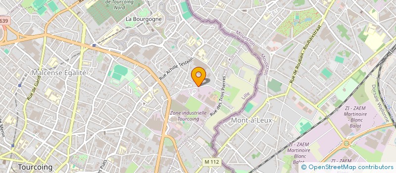 localisation de l'entreprise ETABLISSEMENTS COGLIANDRO à TOURCOING