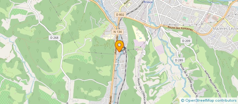 localisation de l'entreprise ETABLISSEMENTS COLERA  JURANCON