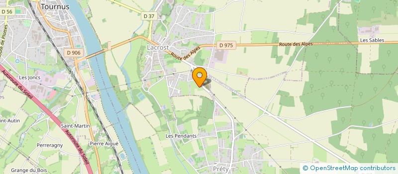 localisation de l'entreprise ETABLISSEMENTS COLIN ET FILS  LE VILLARS