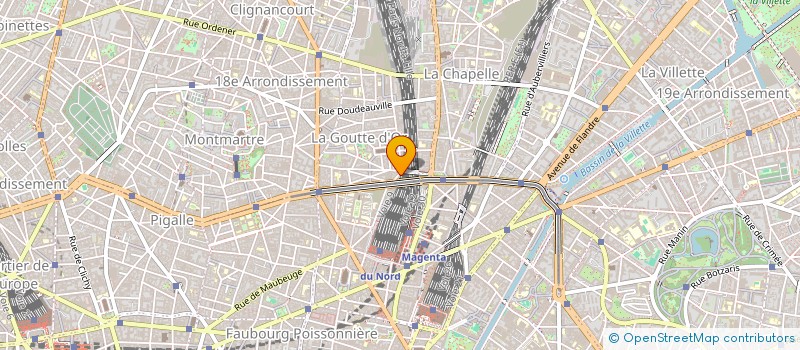 localisation de l'entreprise ETABLISSEMENTS COLORINE à PARIS