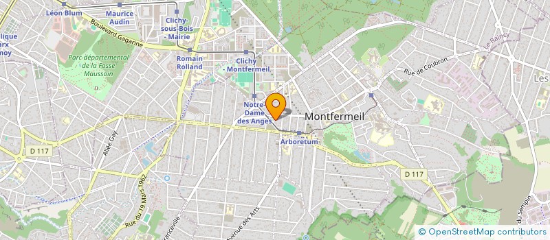 localisation de l'entreprise ETABLISSEMENTS COMBES à MONTFERMEIL