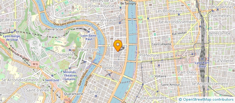 localisation de l'entreprise ETABLISSEMENTS COMEXI à LYON