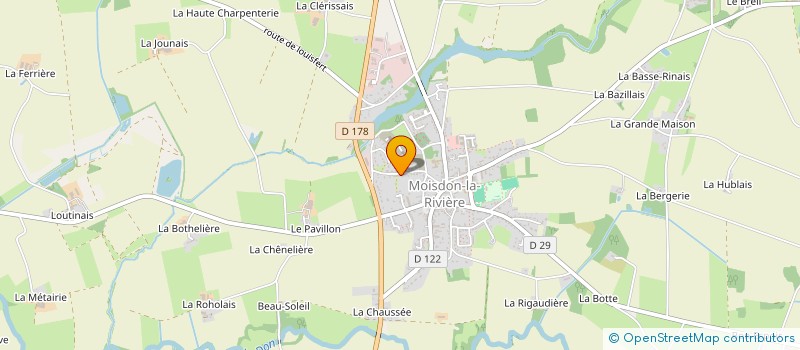 localisation de l'entreprise ETABLISSEMENTS CONAND JOEL  MOISDON-LA-RIVIERE