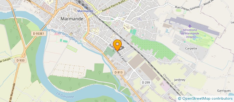 localisation de l'entreprise ETABLISSEMENTS CONSTANT  FOURQUES-SUR-GARONNE