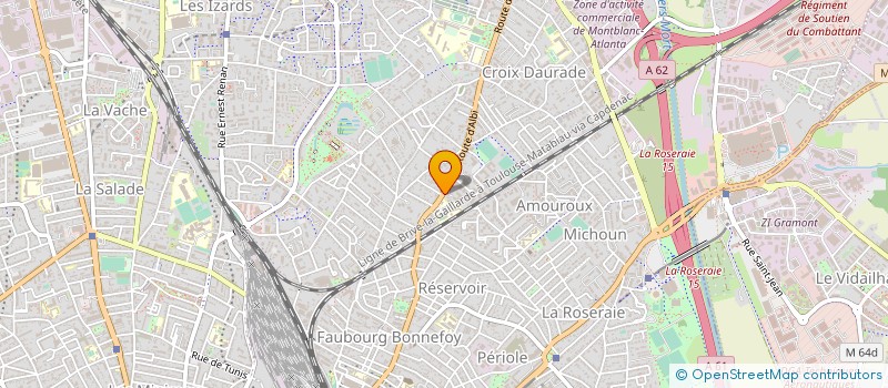 localisation de l'entreprise ETABLISSEMENTS CONTRASTIN à TOULOUSE