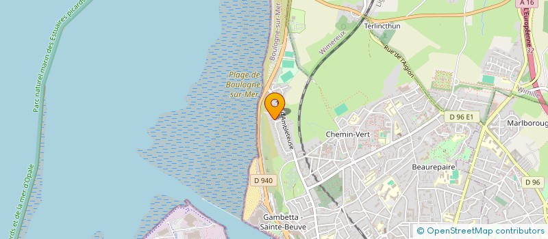 localisation de l'entreprise ETABLISSEMENTS CONVERT à BOULOGNE-SUR-MER